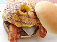 Hawaiian Bacon-Pineapple Burger | Just A Pinch Recipes image