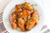 Sweet Chili Baked Chicken Wings - Inspired Taste image