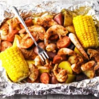 Shrimp Boil in Foil - Tastefulventure image