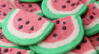 Watermelon Sugar Cookies Recipe - Recipes.net image