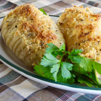 HASSELBACK POTATOES WITH ONIONS RECIPES