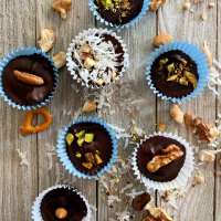Homemade Chocolate Candy Cups - Simple Homemade Chocolates image