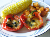 GRILLED PEPPERS WITH CHEESE RECIPES