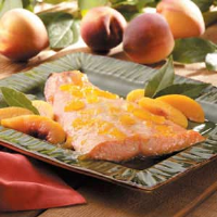 Peach-Glazed Salmon Recipe: How to Make It image