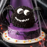Spooky Spider Cake Recipe: How to Make It image