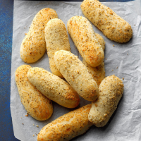 Tender Garlic Cheese Breadsticks Recipe: How to Make It image
