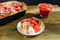 Strawberry Rhubarb Bread Pudding Recipe by JeanMarie Brownson image