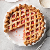 Rhubarb Strawberry Pie Recipe: How to Make It image
