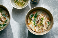 Instant Pot Chicken Juk With Scallion Sauce - NYT Cooking image