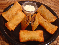 Easy Steak and Cheese Egg Rolls Recipe - Food.com image