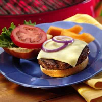 All-American Barbecue Cheeseburgers Recipe | Land O’Lakes image