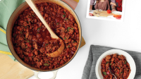 Emeril's Turkey and Pinto Bean Chili Recipe | Martha Stewart image