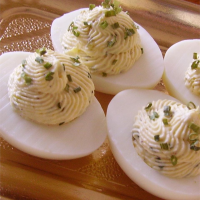 Easter Spicy Deviled Eggs Recipe | Allrecipes image