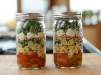 Kale-Pasta Mason Jar Salad Recipe | Ree Drummond | Food ... image