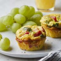 Parmesan & Vegetable Muffin-Tin Omelets Recipe | EatingWell image