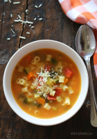 Minestrone Soup Recipe {stovetop, slow cooker or instant pot} image