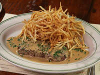 Steak Frites with Black Peppercorn Sauce Recipe | Cooking ... image