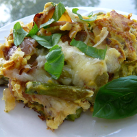 Asparagus, Potato, and Onion Frittata Recipe | Allrecipes image