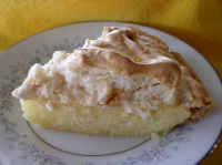 Creamy Pineapple Pie With Brown Sugar Meringue Recipe ... image