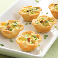 Savory Vegetable Mini Quiches - Recipes | Pampered Chef US ... image