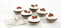 Raspberry Chocolate Parfaits | Ghirardelli image