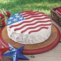 Patriotic Cake Recipe: How to Make It - Taste of Home image