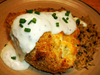 STUFFED SPLIT CHICKEN BREASTS with Dijon Sauce | Just A ... image
