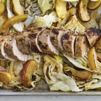 Dijon Pork with Apples and Cabbage | Allrecipes image