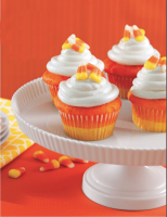 Candy Corn Cupcakes Recipe - How to Make Candy Corn Cupcakes image