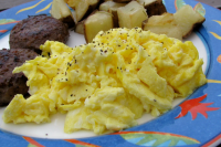 Half-And-Half Scrambled Eggs Recipe - Food.com image