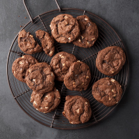 Hot Chocolate Cookies Recipe: How to Make It - Taste of Home: Find Recipes, Appetizers, Desserts, Holiday Recipes & Healthy Cooking Tips image