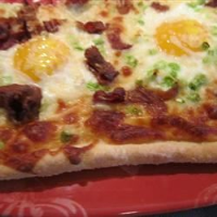 PIZZA WITH AN EGG RECIPES