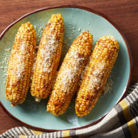 Parmesan Roasted Corn on the Cob Recipe | EatingWell image