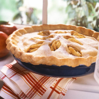 Sugar-Crusted Apple Pie Recipe | Land O’Lakes image