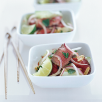 Thai Grilled Beef Salad Recipe - Pino Maffeo | Food & Wine image