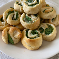 Spinach Pinwheels Recipe | Allrecipes image