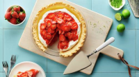 Strawberry-Key Lime Pie Recipe - Pillsbury.com image