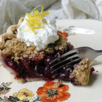 Blueberry Crumb Pie Recipe | Allrecipes image