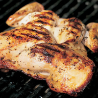 Grilled Split Chicken with Rosemary and Garlic Recipe ... image