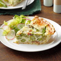 Asparagus Bacon Quiche Recipe: How to Make It image