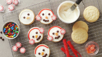Easy Snowman Cookies Recipe - BettyCrocker.com image
