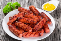 Beer-Simmered Grilled Sausages Recipe | Epicurious image
