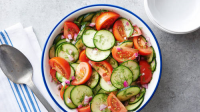Dilled Cucumber and Tomato Salad Recipe - BettyCrocker.com image