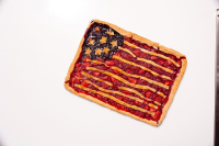 Fourth of July Slab Pie Recipe | MyRecipes image
