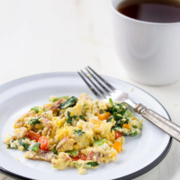 Easy Microwave Egg in a Mug Breakfast | A Zesty Bite image