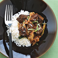 Spicy Beef and Kimchi Stew Recipe | MyRecipes image