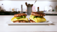 Best Keto Sausage Breakfast Sandwich Recipe - How To Make ... image