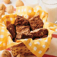Walnut Brownies Recipe: How to Make It - Taste of Home image