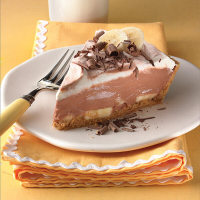 Chocolate Banana Cream Pie Recipe | Land O’Lakes image