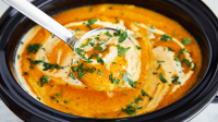 Best Easy Crock-Pot Butternut Squash Soup Recipe - How to ... image